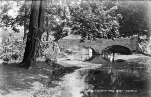 Tranquility Prints: Bridge at Markeaton Park