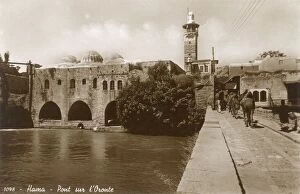 Syria Gallery: Bridge over the Orontes River in Hama, Syria