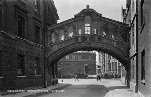 Landmarks Prints: Bridge of Sighs