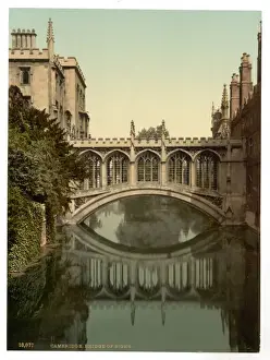 Sighs Prints: Bridge of Sighs, Cambridge, England