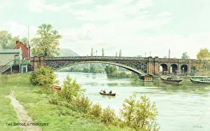 Stourport Prints: Bridge at Stourport-on-Severn, Worcestershire