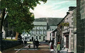 Northumberland Gallery: Bridge Street, Rothbury, Northumberland