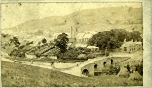 Northumberland Gallery: The Bridge & Village, Rothbury, Northumberland