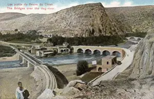 Tracks Prints: Bridges over Nahr al-Kalb (El Kelb), Lebanon
