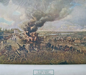 Images Dated 14th July 2012: Bridges of Nieuport (Nieuwpoort), Belgium, WW1
