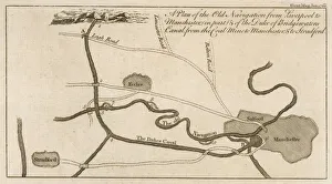 Engineer Collection: Bridgewater Canal Map