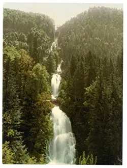 Brienz Prints: Brienz Lake, the Giessbach, Bernese Oberland, Switzerland