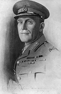 Brigadier Prints: Brigadier-General E. Eyre Carter by Percival Anderson