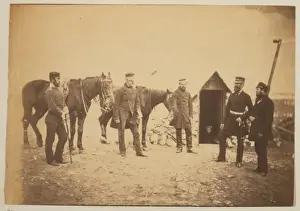 Garrett Prints: Brigadier-General Garrett & officers of his staff