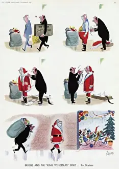 Briggs Prints: Briggs and the King Wenceslas Spirit by Graham