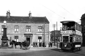 Bailiff Prints: Brighouse Bailiff Bridge early 1900s