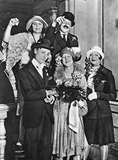 Jan17 Collection: The Bright Young People - mock Rayner-Ponsonby wedding