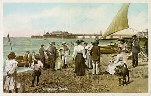 Brighton Collection: Brighton / Beach 1913