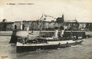 Ferry Gallery: The Brighton ferry running between Dieppe and Newhaven