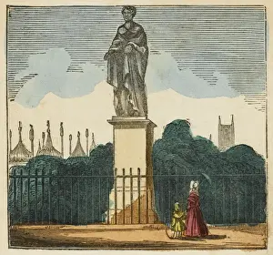 Brighton / George IV Statu