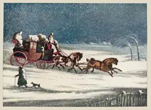 Brighton Mail in Snow