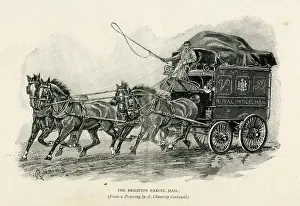 Brighton Parcel Mail Coach