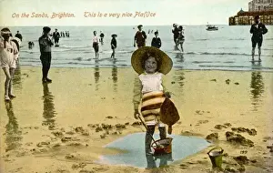 Plaice Prints: Brighton Sands