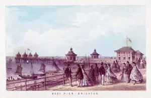Brighton / West Pier 1865