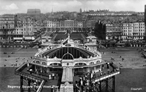Piers Prints: Brighton / West Pier 1923