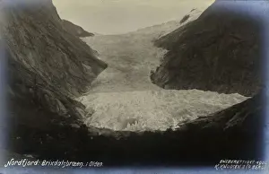 The Briksdal glacier, Sogn og Fjordane county, Norway