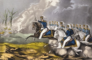 The brilliant charge of Capt. May--At the Battle of Resaca d The brilliant charge of Capt. May--At the Battle of Resaca d