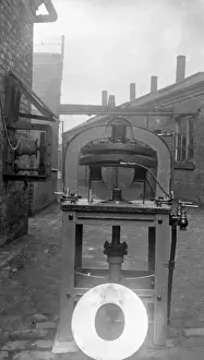 Hatworks Prints: Brim Press machine at hatworks