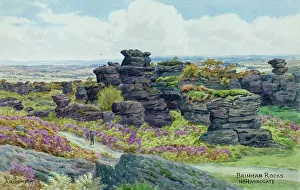 Brimham Prints: Brimham Rocks, near Harrogate, North Yorkshire
