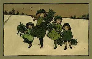 Bringing home the mistletoe