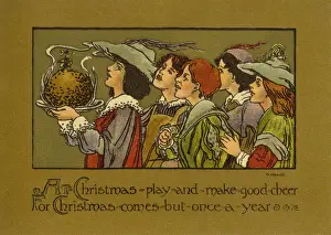 Bringing the Xmas pudding