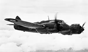 Beaufighter Prints: Bristol 156 Beaufighter IC (forward view, flying)