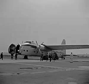 Freighter Prints: Bristol 170 Freighter CF-TFX Wardair, Yellowknife