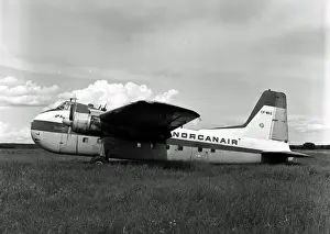 Donated Prints: Bristol 170 Freighter CF-WAE Norcanair, Prince Albert, Canad