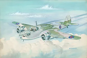 Beaufort Prints: Bristol Beaufort, WWII aircraft