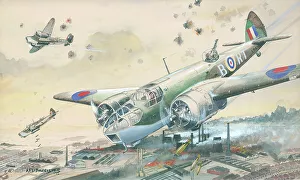 Bannister Prints: Bristol Blenheims, WWII aircraft