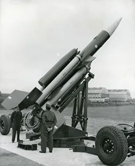Images Dated 18th September 2018: Bristol Bloodhound guided missile unveiled at Filton