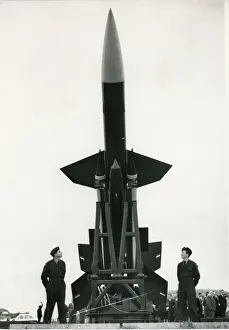 Bristol Bloodhound guided missile unveiled at Filton