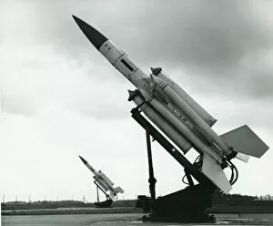 Bristol Collection: Bristol Bloodhound surface-to-air guided missiles