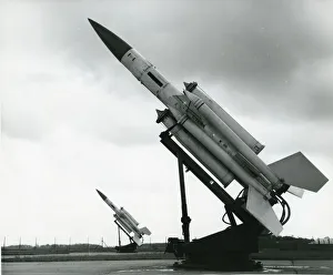 Images Dated 18th September 2018: Bristol Bloodhound surface-to-air guided missiles