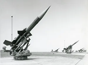 Rocket Collection: Bristol Bloodhound surface-to-air guided missiles