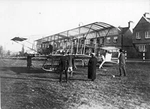 Stands Collection: A Bristol Boxkite under test at Filton