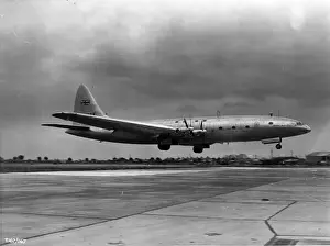 The Bristol Brabazon returns to Heathrow Airport