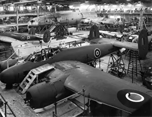 Bristol Brigand prototypes under construction at Filton