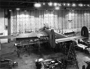 Brigand Prints: Bristol Brigand prototypes under construction at Filton