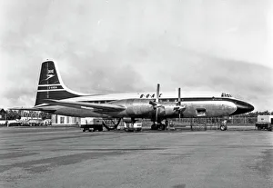 Britannia Gallery: Bristol Britannia 102 G-ANBA BOAC Singapore 1957