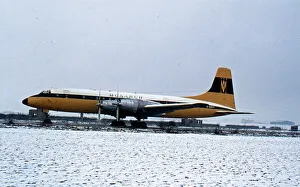 Britannia Gallery: Bristol Britannia 312 G-AOVT Monarch Duxford 1976