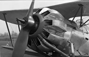 Testbed Prints: Bristol Bulldog II J9591 in use as a Mercury testbed