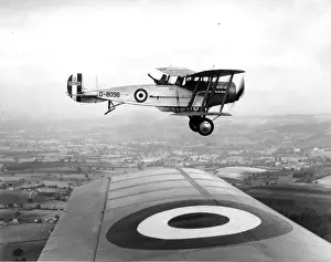 Bristol Fighter F2B D8096 flying at Filton
