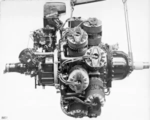 Radial Gallery: Bristol Hercules III 14-cylinder radial Starboard side