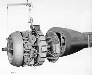 Hercules Prints: Bristol Hercules XI 14-cylinder radial power unit